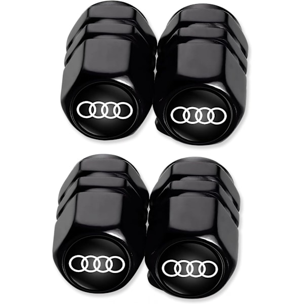 Deksel for bildäckventiler, til Audi A1 A3 RS3 A4 A5 A6 A7 RS7 A8 Q3 Q5 Q