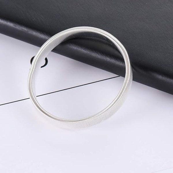 Par Anti-slip Metal Skjorteærmeholder Elastiske Strømpebånd Elastiske Armbånd