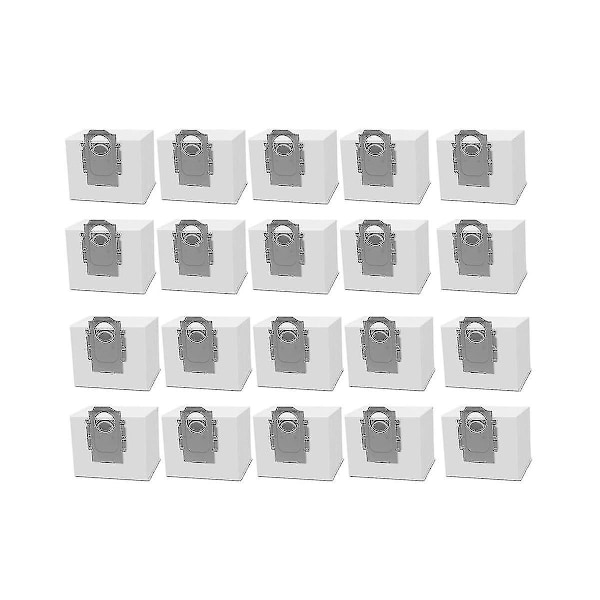 Støvsugerpose for S7 Max V, S7 Max V Plus, G10s, G10s Pro, Q7 Max Robotstøvsugertilbehør 20 stk