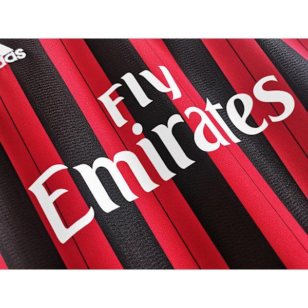 Retro AC Milan hemmatröja 13-14 långärmad Rui Costa NO.10