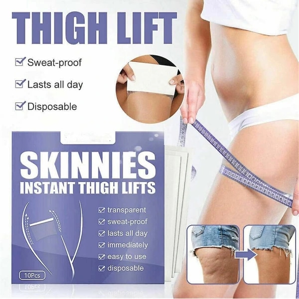 30 stk. Lår Opstrammende Benmasker, Opstrammende & Cellulite Reducerende Lårplastrer, Lår Løfte Tape{F2]