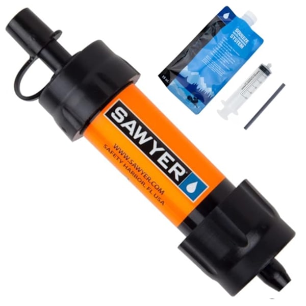 Hgbd-sawyer Products Sp105 Mini Vandfiltreringssystem, Enkel - (FMY) Orange