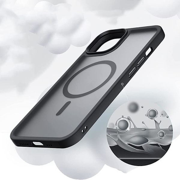 Tech-Protect Magsafe iPhone 11 Pro Max Cover Mat - Sort