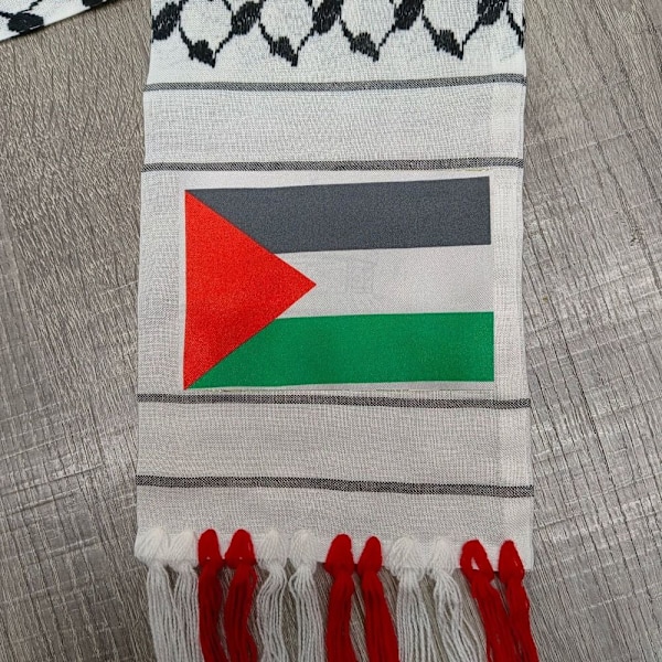 Palestiinan lipputanko huivi Palestiinan kansallinen lipputanko huivi 10 10 10