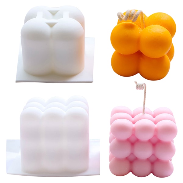2-pack formar, handgjorda 3D-formar