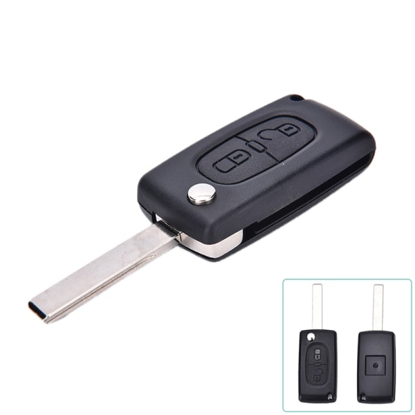 NØGLE ETUI TIL PEUGEOT 307 308 107 207 407