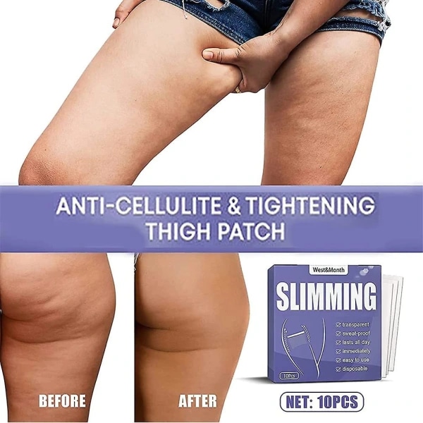 30 stk. Lår Opstrammende Benmasker, Opstrammende & Cellulite Reducerende Lårplastrer, Lår Løfte Tape{F2]