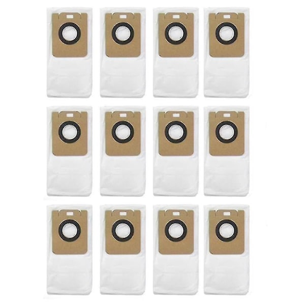 12 støvsugerposer for Xiaomi Dreame Bot D10 Plus Rls3d støvsuger