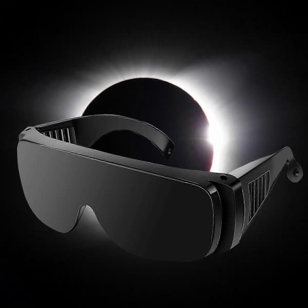 Premium Solar Eclipse Glasses, AAS Approved 2024 Sunglasses, HD Film, Sharp Sun Image
