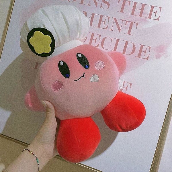 40*45cm Kawaii Sanrio Plysj Pute Kuromi My Melody Kirby Anime Dukke Leke Mjuk Plysj Bursdagsgave Til Barn [DB] 45CM 45CM Kirby-8