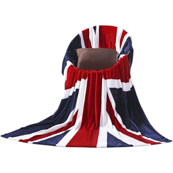 Flag Tæpper Blød Fleece Sofa Seng Stol Sofa Tæppe Plys Bil Tæppe Sengetæppe Sengvarmer Tæppe color 2