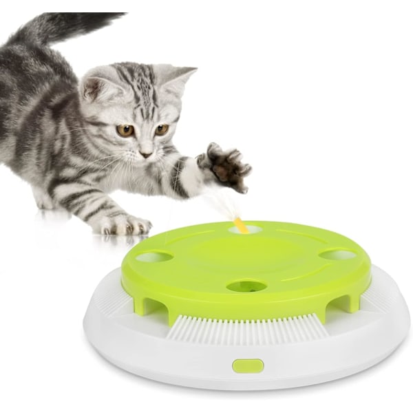 Automatisk interaktiv kattleksak elektrisk kattfjäderleksak smart elec