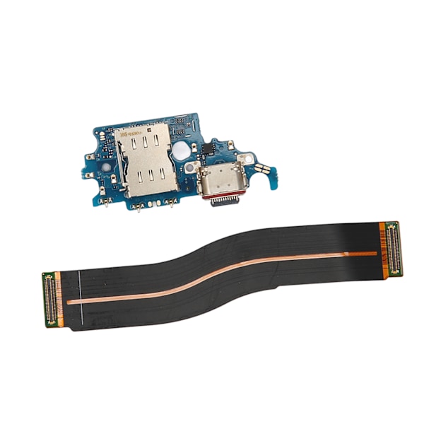 USB Opladningsport Flex Kabel Udskiftning Oplader Dock Board Flex Kabel Konnektor til Galaxy S21 G991B/N Version med Værktøj