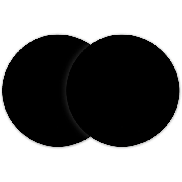 2-pack Mikrovågsugnsmatta i silikon, mångsidig, 40 cm