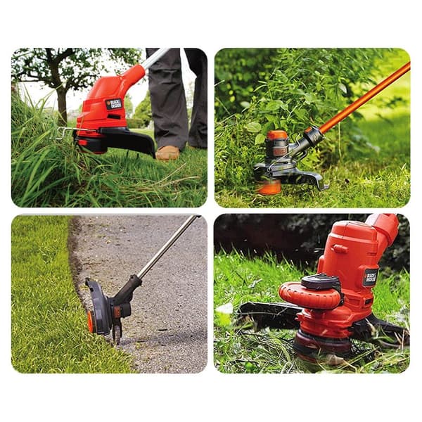 BLACK+DECKER 3-pak Erstatningsspoler til Trimmere, Reflex Plus Selvopspolende Spole, 3 x 12 m Nylonline, ⌀1,5 mm Line, A6441X3-XJ Blå