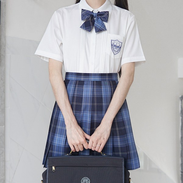 Uniform topp med korte ermer