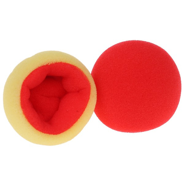 2 st/set Magiska trick Färgväxlande mjuka svampbollar