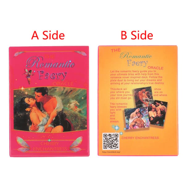 Romantisk Faery Oracle Card Tarotkort Profetia Divination