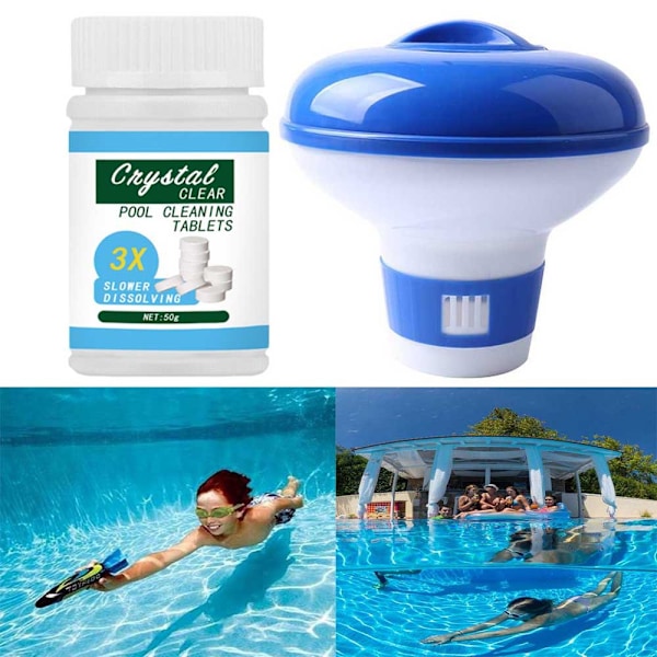 Klordiffuser til Swimmingpool, Justerbar Klordiffuser til Swimmingpool Swimmingpool Klorflyder, Klordiffuser Velegnet til Indendørs