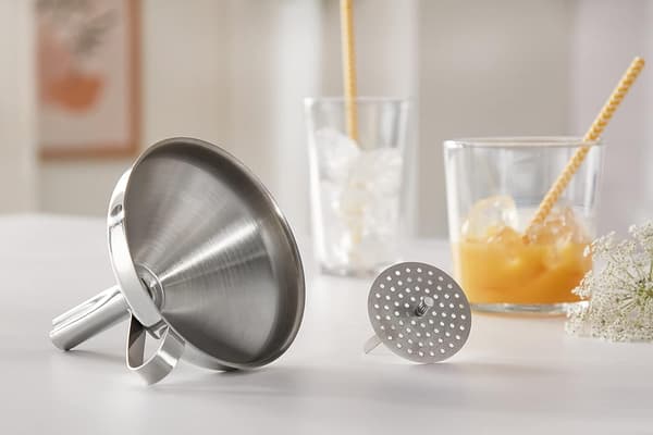 Trakt med esel INOX Diameter 15cm