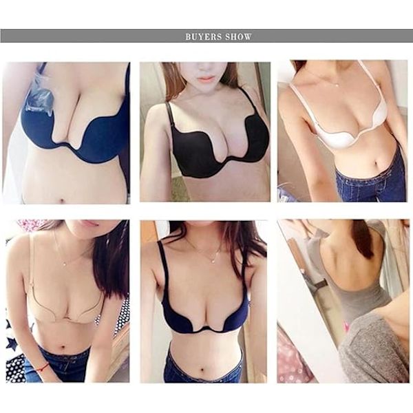 80D - Damer Perfect Deep-V Plunge - Hverdags-BH