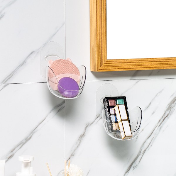 Skönhetskosmetisk äggplockare Makeup Ägg Skrivbordsplockare Box Puder Puderplockare Pack kosmetiskt ägg kalebass bomullsflat torktumlare