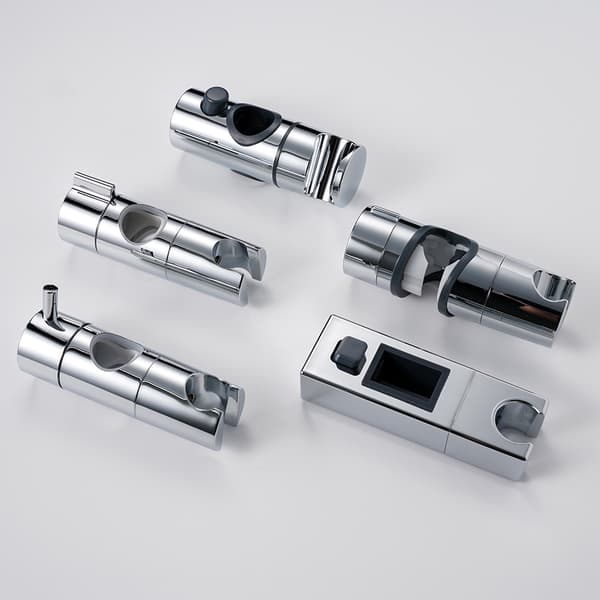 30 x 15 mm - ABS Brusesupport Brusesupport til Bruseslange - Kvadratisk Brusesupport - Standard