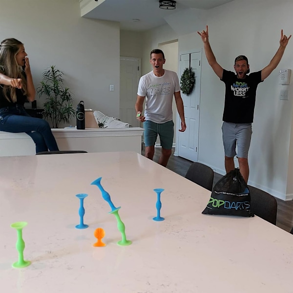 28 st sugkopp leksaker, pop pilar, pop sugkopp, sugkopp pilspel, sugkopp spel, interaktiv sugkopp leksak, dekompressionsleksaker för barn och vuxna