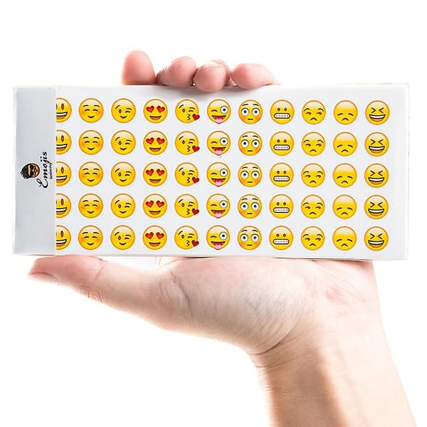 12 Ark Emosjonsklistremerker 660 stk