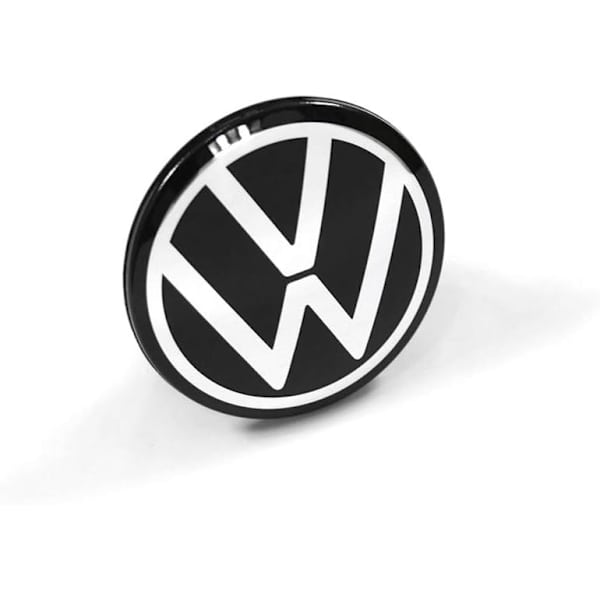 2 st VW - Reservdel VW Passat Navkapsel, Lämplig för Volkswagen 56mm navkapsel märke modifierad navkapsel märke central navkapsel märke modifierad bil