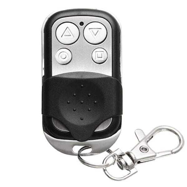 Garage Set med 1 fjärrkontroll för garageport/grindlarm 433 MHz Silver