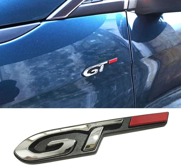 3D Bilsticker for Bildeør Gt Mønster