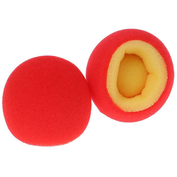2 st/set Magiska trick Färgväxlande mjuka svampbollar