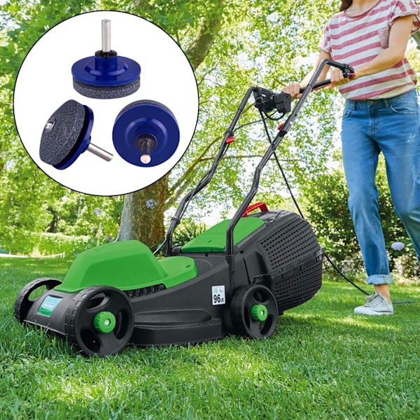 4-pack Gräsklipparbladsslipare, Gräsklippartillbehör Gräsklipparbladsslipningsverktyg