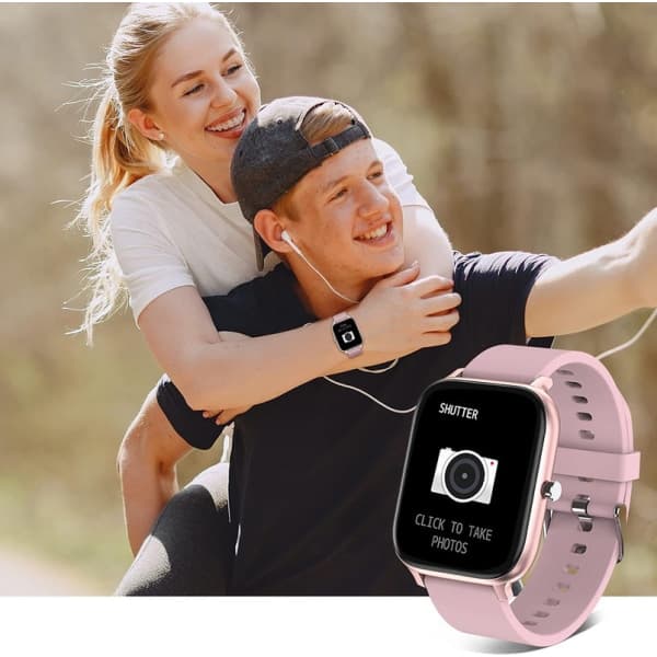 Klocka Bluetooth Smart Touchskärm Armbandsur Mode Brown 56*38.5*12.5mm