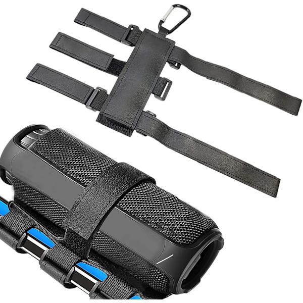 1 Stykke Høytalerfestebånd, Sykkelhøytalerbånd, Justerbart Flaskeholderbånd, for Reparasjon av Bluetooth-høytalere, Vannbeger, Lommelykter