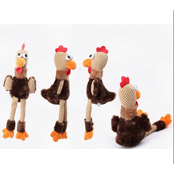 Plush Hanekiks med Lyd, 46,5 cm