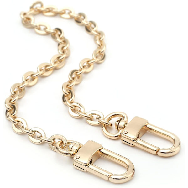 (guld, 60 cm) Mini Kobber Håndtaskekæder - Skulderrem - Tasketilbehør - Dekoration