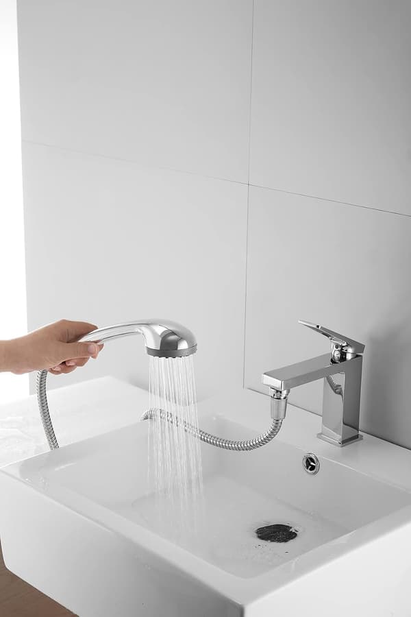 Handdusch anpassningsbar till kran, handdusch för diskho, L150 cm