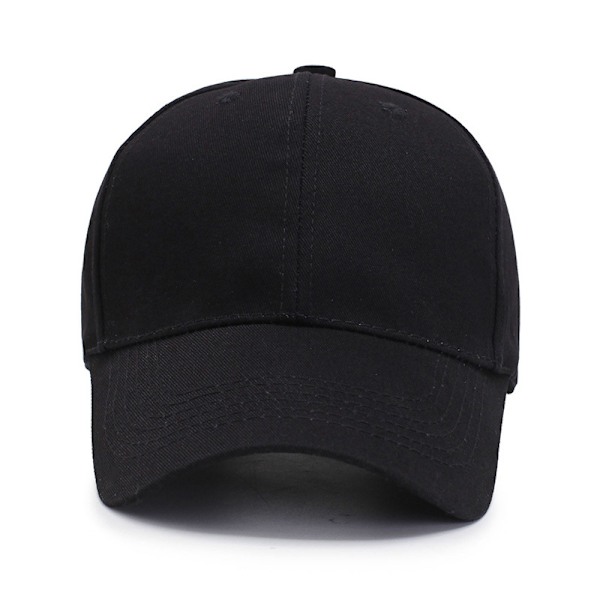Svart Vintage Baseballkeps Herr Dam Solhatt Visorkeps Golfkeps Justerbar Keps Hip-hop Anti-UV Solskydd Andningsbar Solkeps Strand Camping Fiske