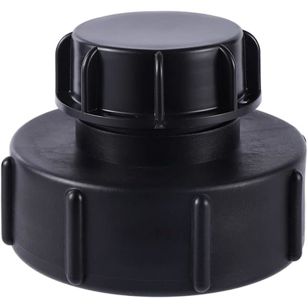 S100x8 Adapter til S60x6 Reduktion Grov Gevind med Tankdæksel IBC Tank Adapter Vandings Slange Hane Adapter til Regnvandstank Tøndeventil