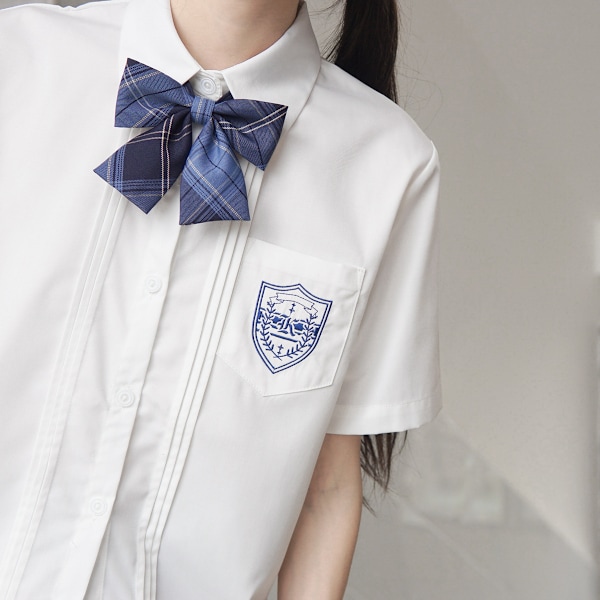 Uniform topp med korte ermer