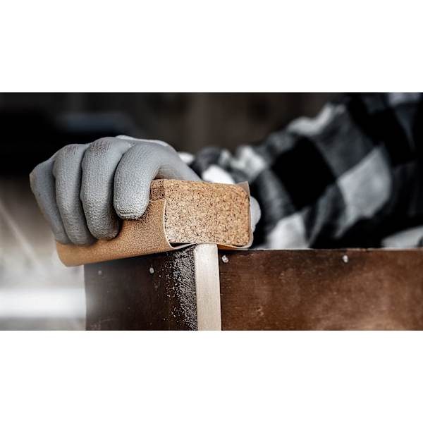 1x, Grit 180 Slibeskive Ruller (til Hårdtræ, Træmaling, Bredde 93 mm, Længde 5 m)