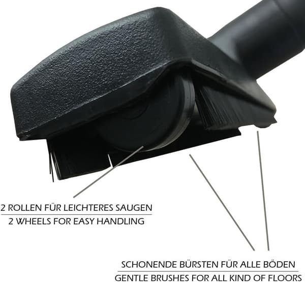 Premium Universal Parkettborste för Dammsugare | med 32m anslutning | Bredd: 300mm