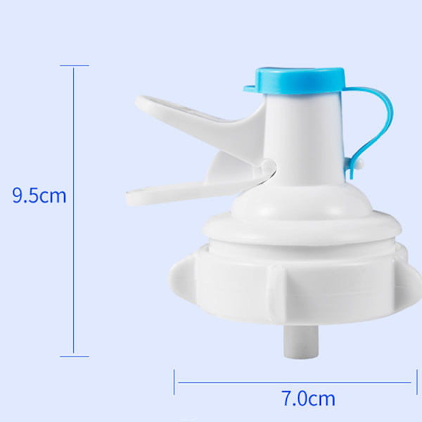 Kran Dricksvatten Dispenser Ventil Användbar Bärbar Plast Ventil Utomhus Camping Vattenflaska Vit Vatten Dispenser Ventil Spigot Vatten för Crown T
