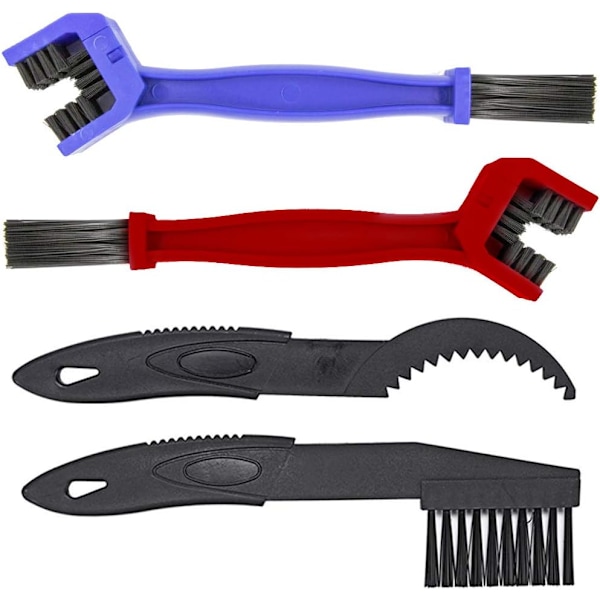 4 x Cleaning tools for Motorcycles and Bicycles (Chains,Gears,etc.)