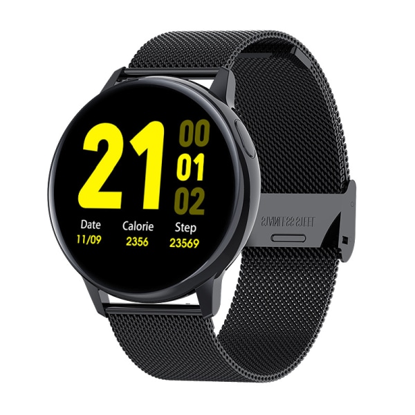 IC NOE Bluetooth Smart Watch - Dam Sport Fitness Music Black