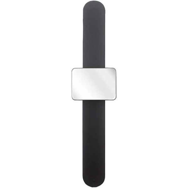 Sort Magnetisk Nålholder med Armbånd til Syning og Håndværk, Armbånd med Stærk Magnet, Sikkerhedsnåle, Skruer, Armbånd