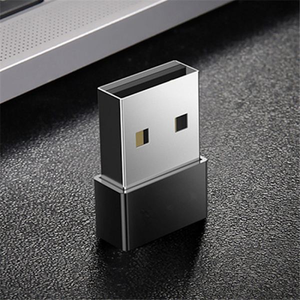 Adapter USB-C hona till USB hane, snabbladdning och dataöverföring