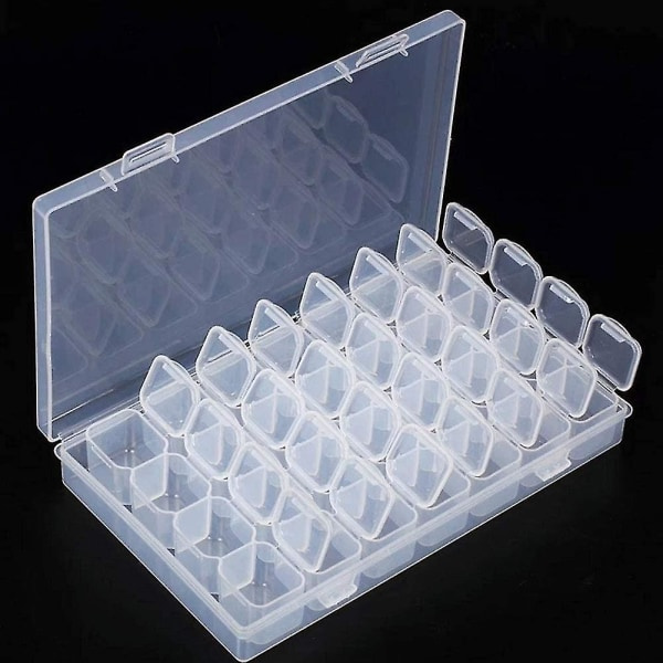 28 Fack Nagelkonst Tillbehör Box Organizer